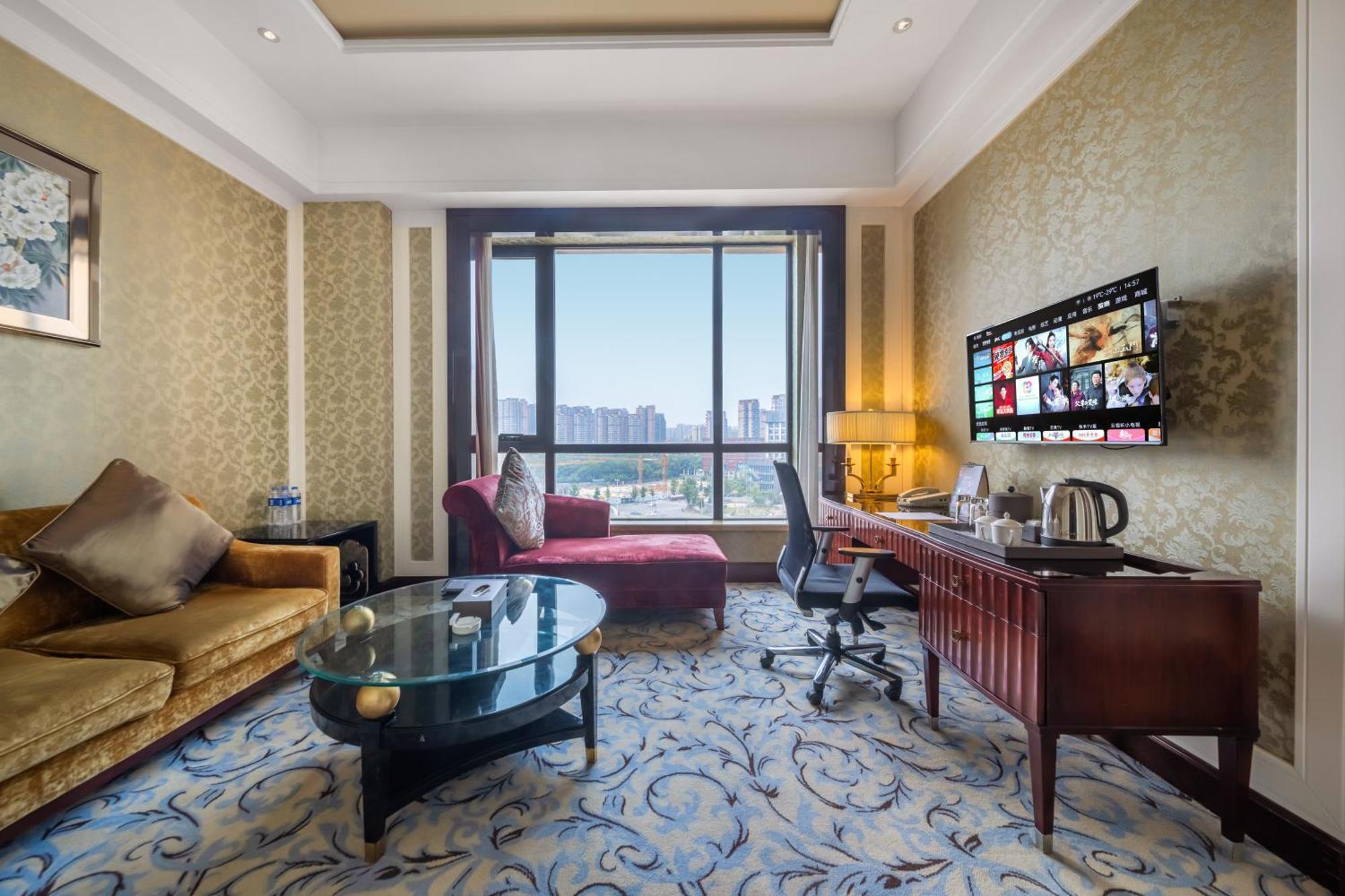 Wyndham Grand Plaza Royale Palace Chengdu Exterior foto